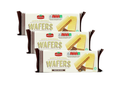 BELLO Creamy Chocolate Wafers 3 x 100g  – Crispy Layers with Rich Chocolate Cream