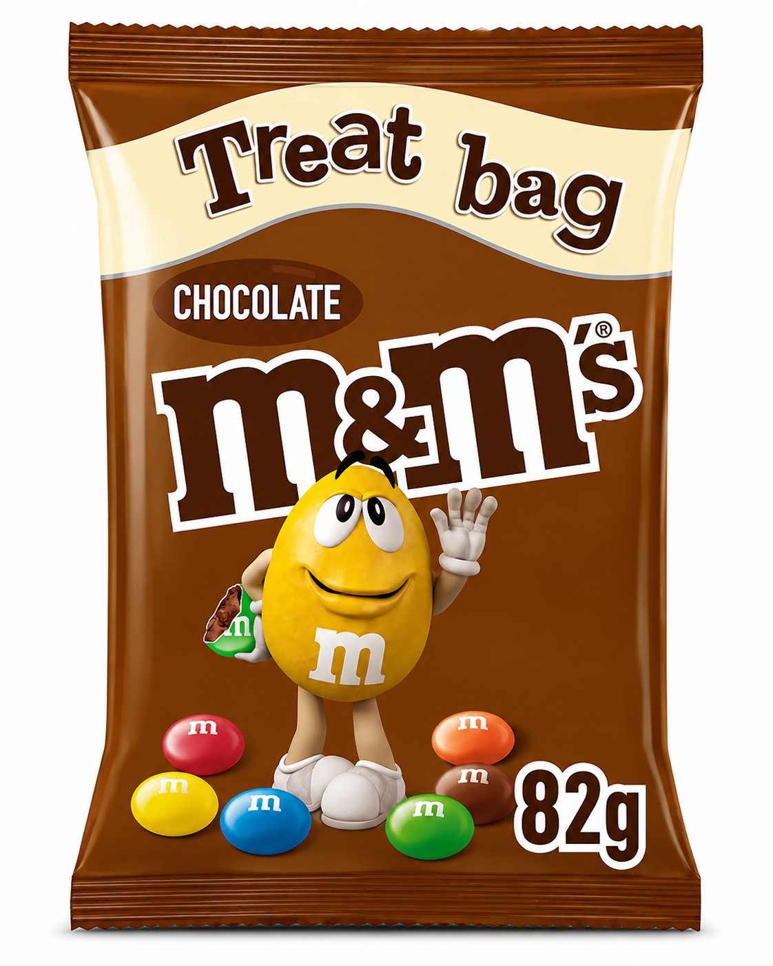 M&M's Milk Chocolate Treat Bags 2 x 82g – Colourful Chocolate Candy